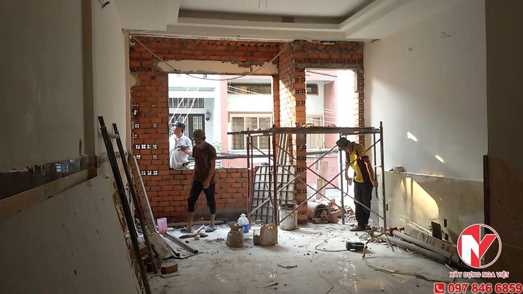 Cải tạo nhà cũ thành nhà mới uy tín tại quận Tân Phú