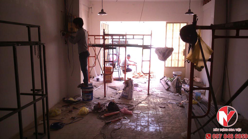 sửa chữa nhà phố quận Tân Phú