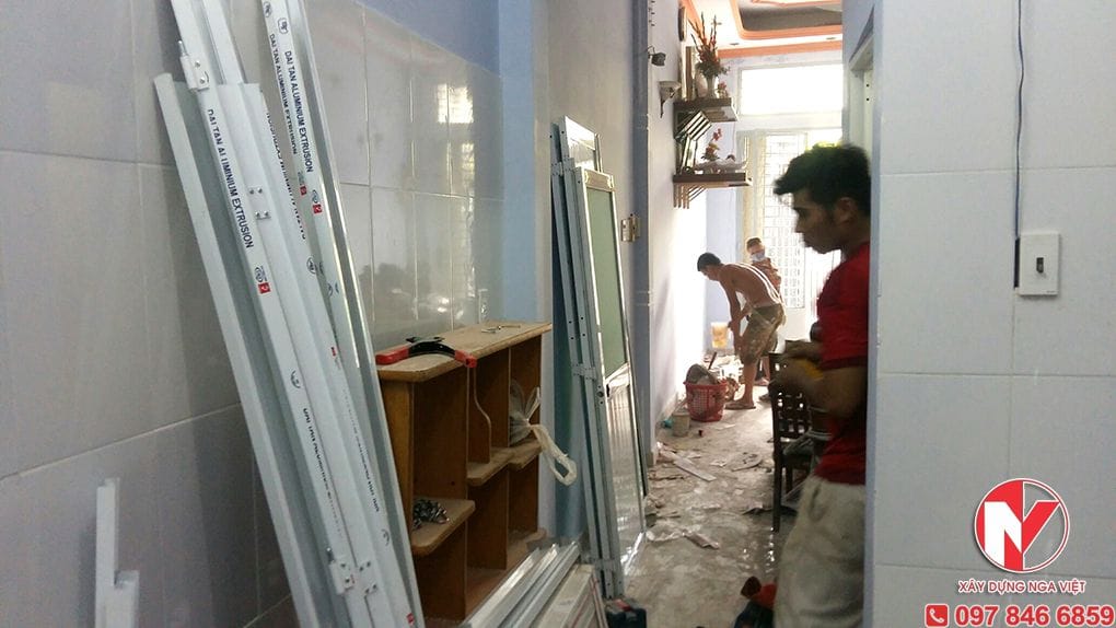 Hoàn thiện cải tạo nhà phố tại Quận 7 Hoàn thiện cải tạo nhà phố tại Quận 7