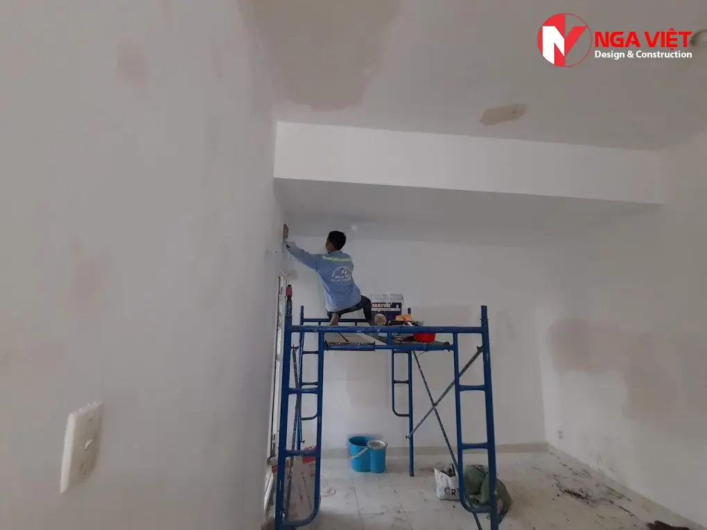 Sơn lại nhà chung cư đẹp