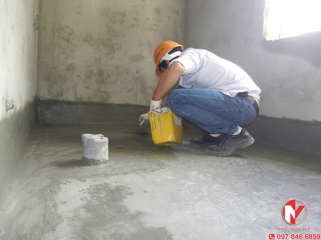 Dịch vụ chống thấm sàn nhà vệ sinh tại TpHCM