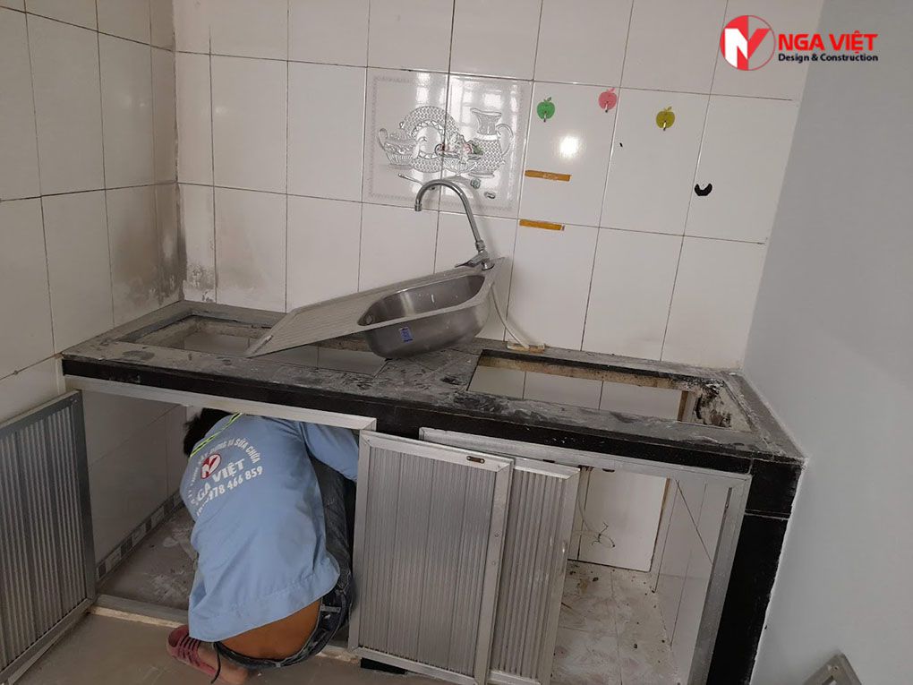 Cải tạo nhà bếp tại quận Bình Tân