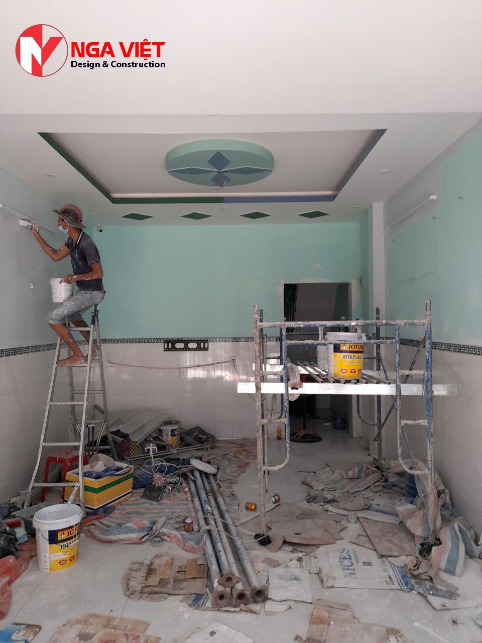 Sửa chữa nhà tại Hóc Môn - Nga Việt