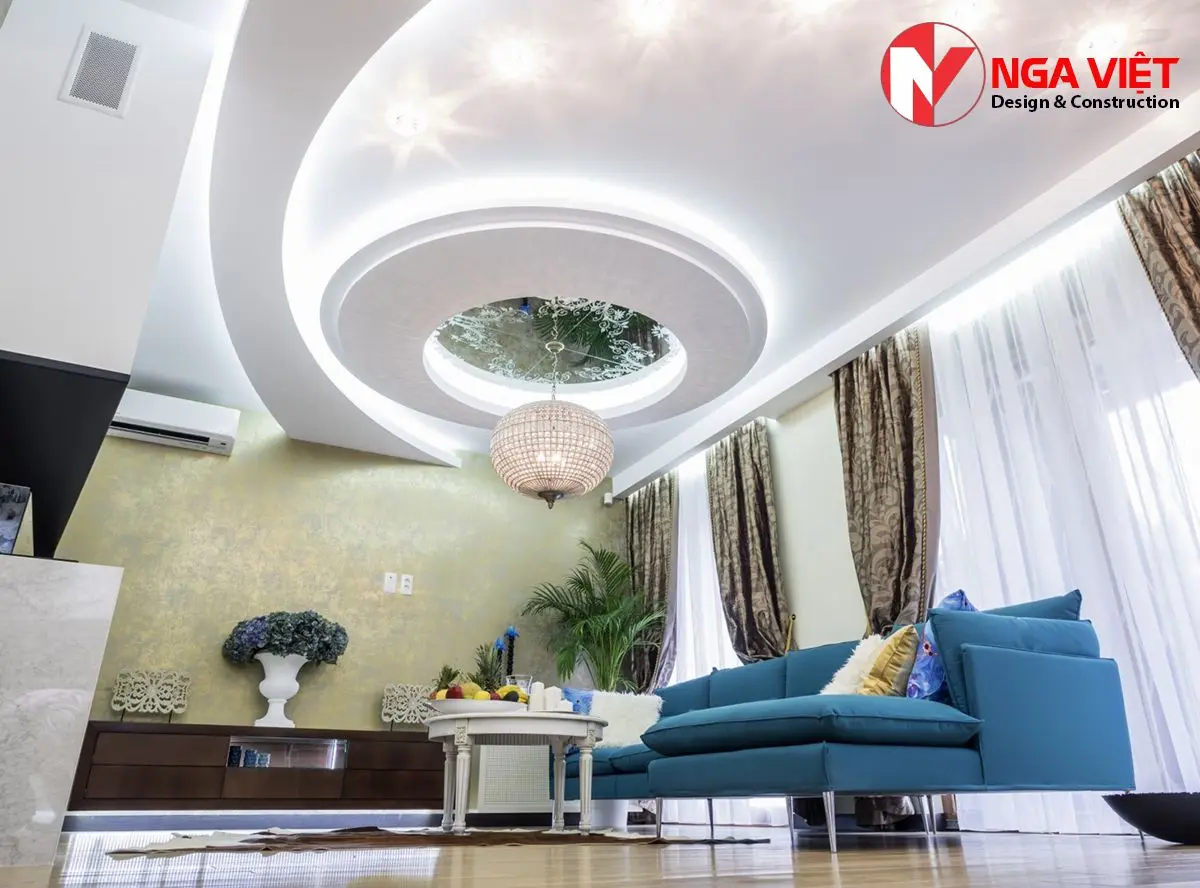 Thi công trần thạch cao đẹp chuyên nghiệp tại TpHCM