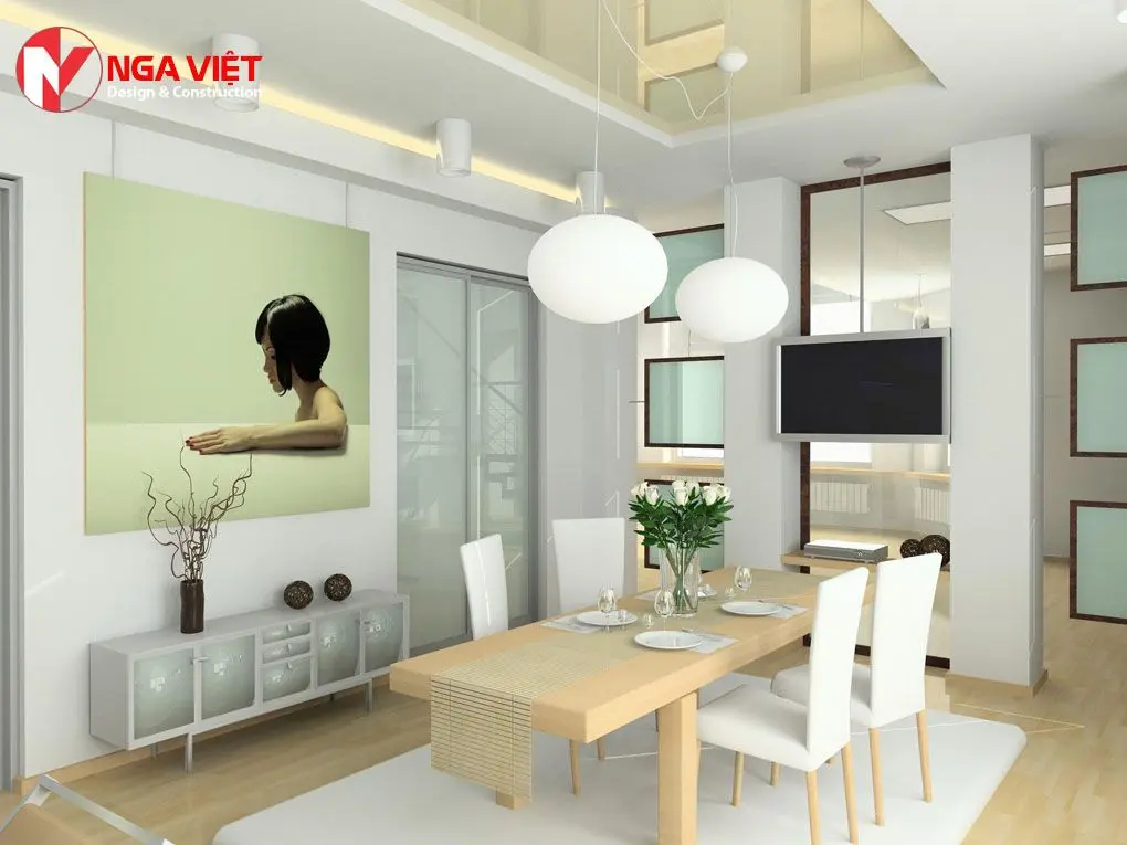Mẫu trần thạch cao nhà cấp 4 đẹp Mẫu trần thạch cao nhà cấp 4 đẹp