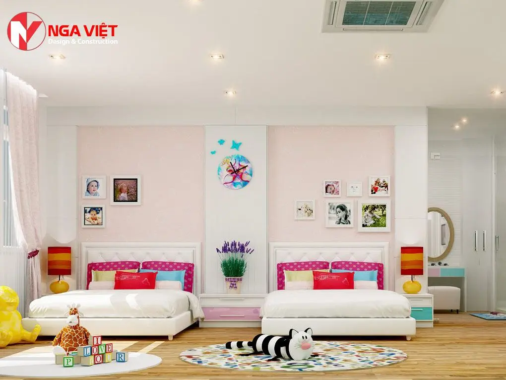 Trần thạch cao phẳng phòng ngủ đẹp Trần thạch cao phẳng phòng ngủ đẹp