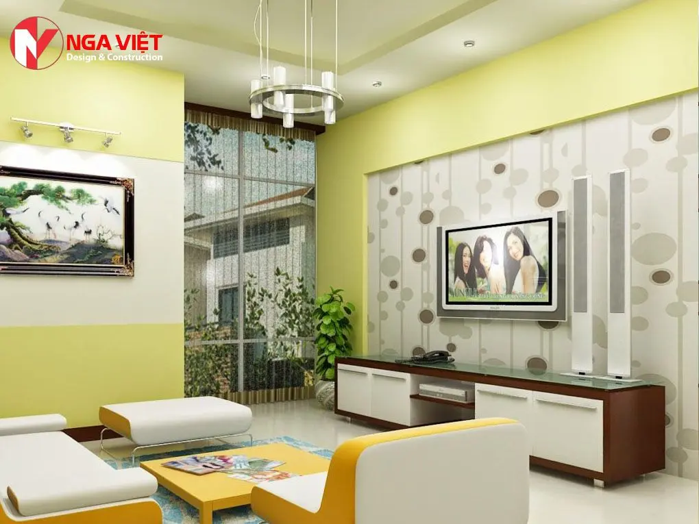 Mẫu trần thạch cao phòng khách nhà cấp 4 đẹp Mẫu trần thạch cao phòng khách nhà cấp 4 đẹp
