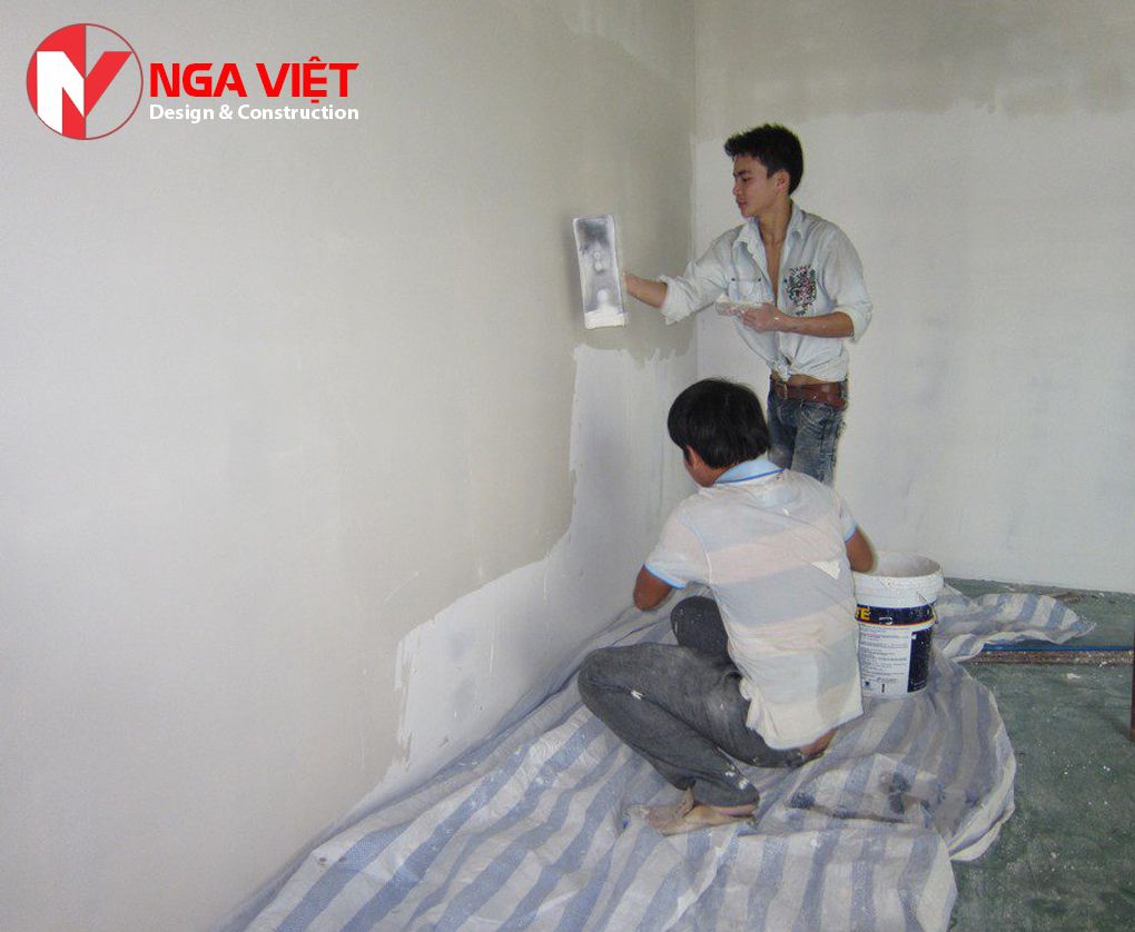 Thi công chống thấm tường nhà tại Nga Việt
