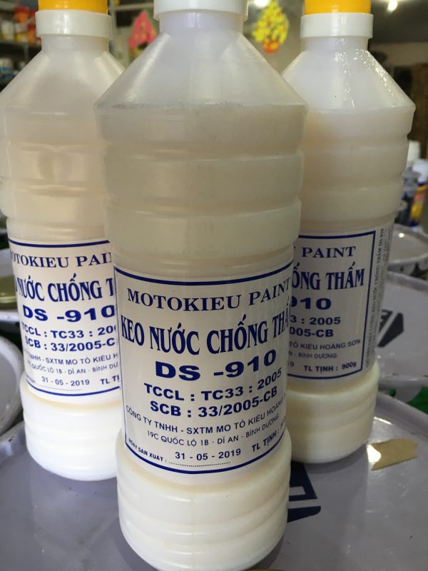 Các loại keo chống thấm tốt nhất