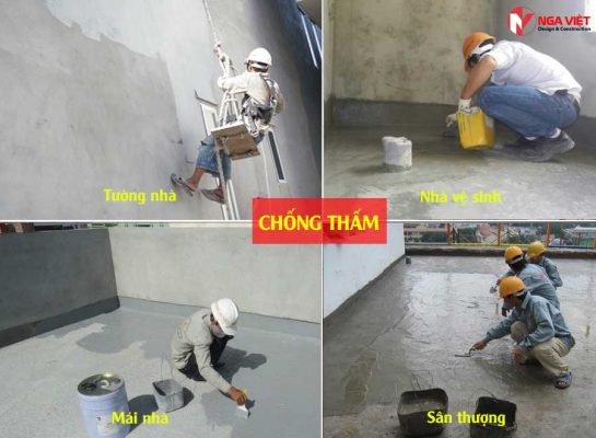 Dịch vụ chống thấm nhà tại quận Tân Bình