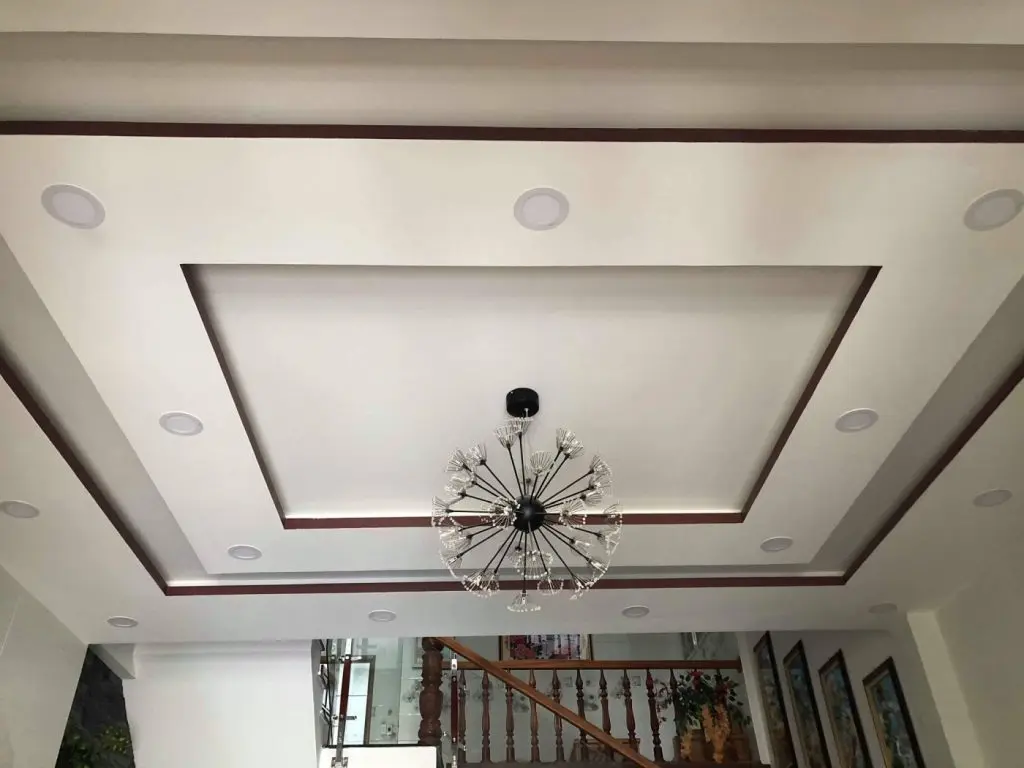 Mẫu trần thạch cao phòng khách đẹp Mẫu trần thạch cao phòng khách đẹp