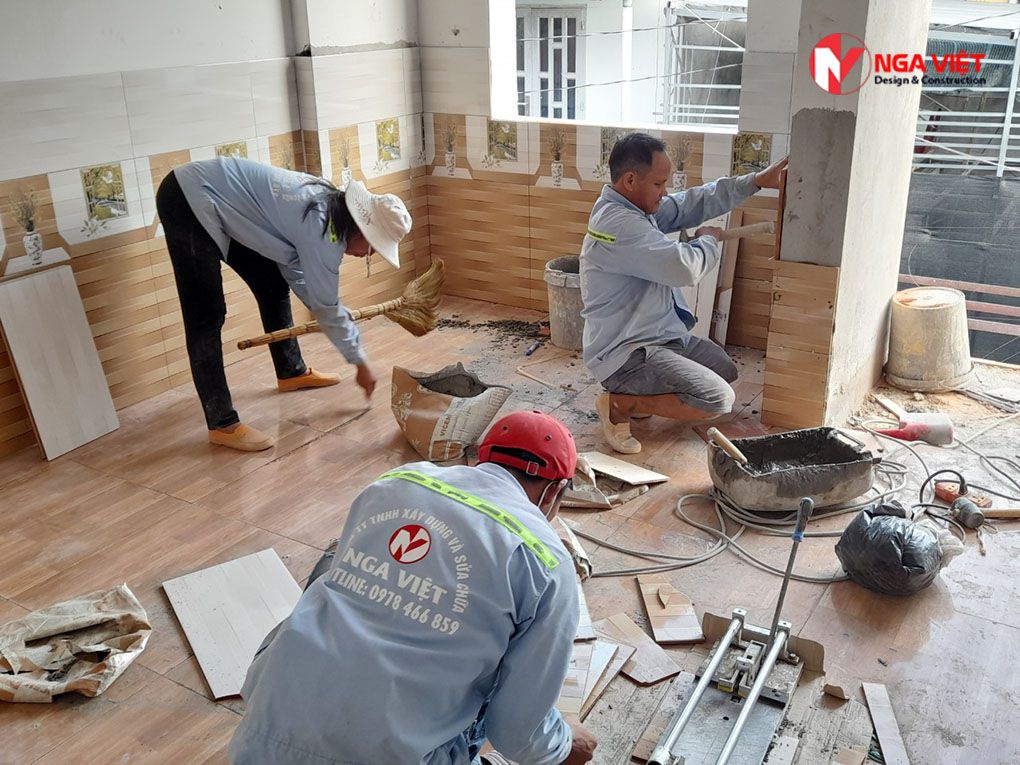 Hình ảnh sửa nhà tại quận Bình Tân