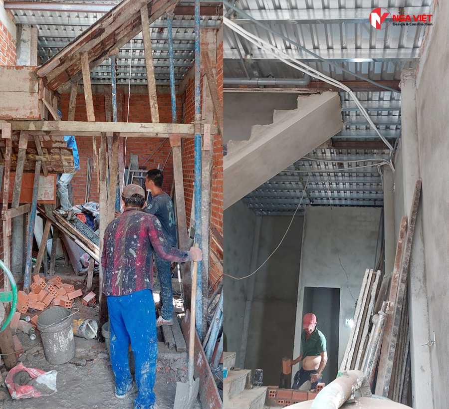 Sửa nhà nâng tầng tại Nga Việt