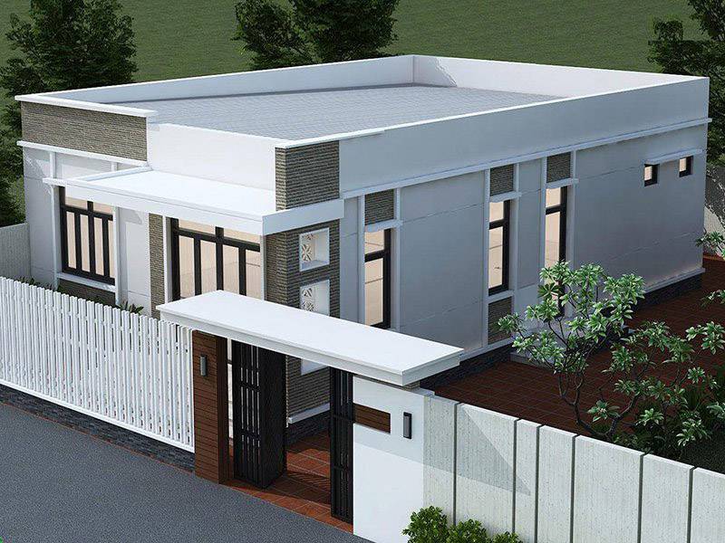Phương án xây nhà cấp 4 giá 70 triệu tiết kiệm