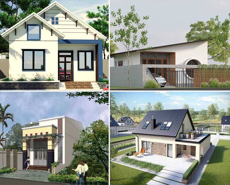 Mẫu xây nhà cấp 4 khoảng 150 triệu diện tích 50m2 Mẫu xây nhà cấp 4 khoảng 150 triệu diện tích 50m2