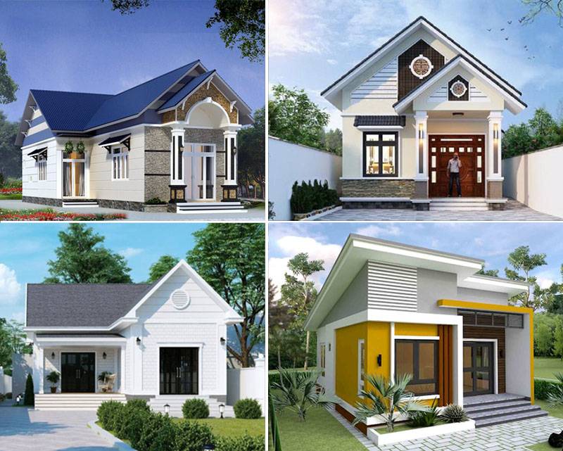 Mẫu hoàn thiện xây nhà cấp 4 khoảng 150 triệu Mẫu hoàn thiện xây nhà cấp 4 khoảng 150 triệu