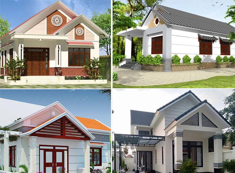 Mẫu xây nhà cấp 4 khoảng 150 triệu lợp ngói Mẫu xây nhà cấp 4 khoảng 150 triệu lợp ngói