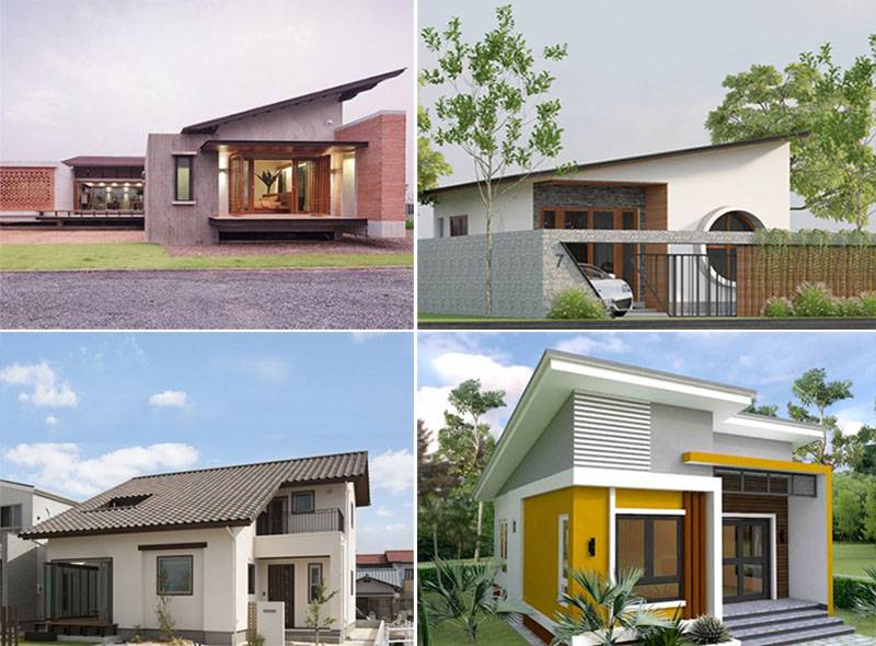 Mẫu xây nhà cấp 4 khoảng 150 triệu mái xéo Mẫu xây nhà cấp 4 khoảng 150 triệu mái xéo