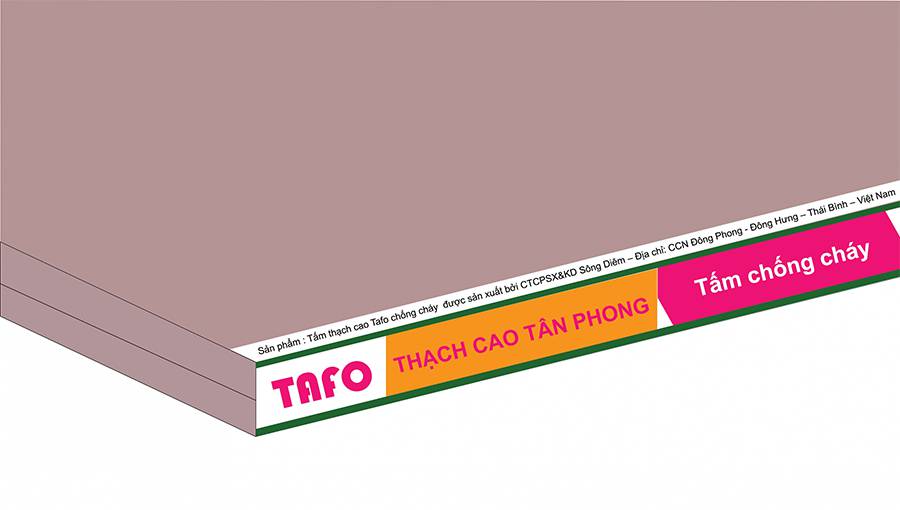 Tấm thạch cao chống cháy