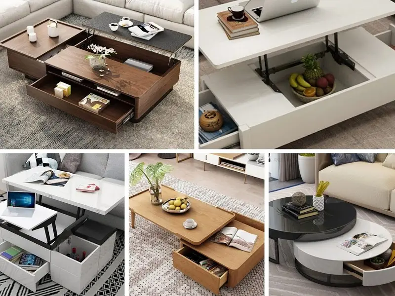 Mẫu đồ nội thất thông minh đa năng giúp tối ưu không gian cho căn hộ 50m2 Mẫu đồ nội thất thông minh đa năng giúp tối ưu không gian cho căn hộ 50m2