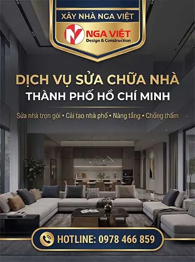 Dịch vụ sửa chữa nhà TPHCM Nga Việt