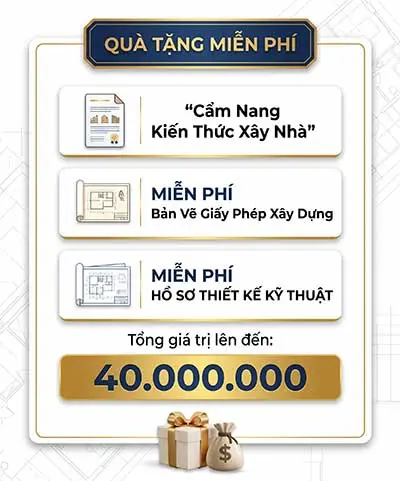 Quà tặng miễn phí khi xây nhà tại Nga Việt