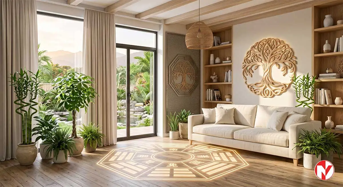 Sơ đồ bát quái trong phong thủy