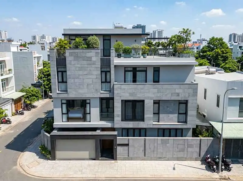 Công trình nhà phố 4 tầng lệch tầng hoàn thiện tại TP Thủ Đức TP.HCM Công trình nhà phố 4 tầng lệch tầng hoàn thiện tại TP Thủ Đức TP.HCM
